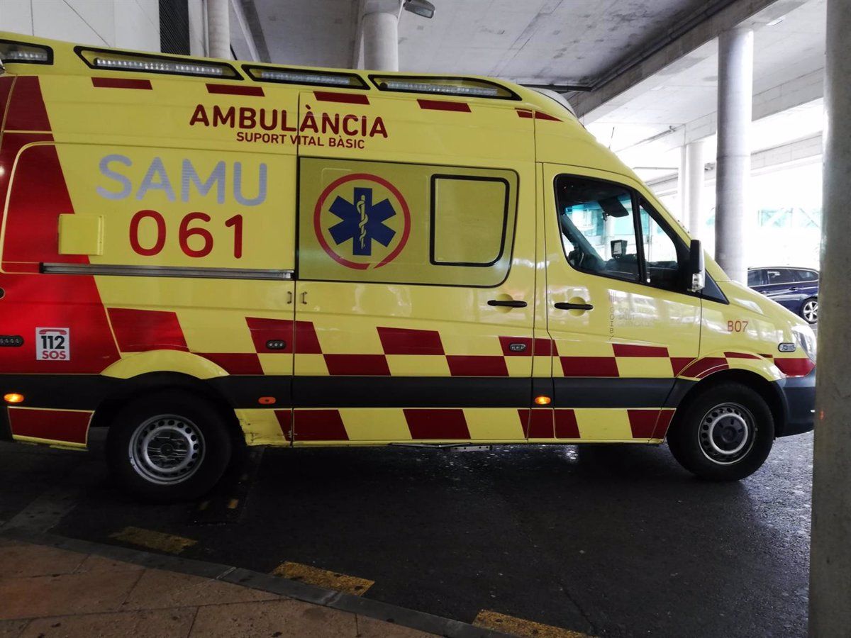 Una ambulància de les emergències balears