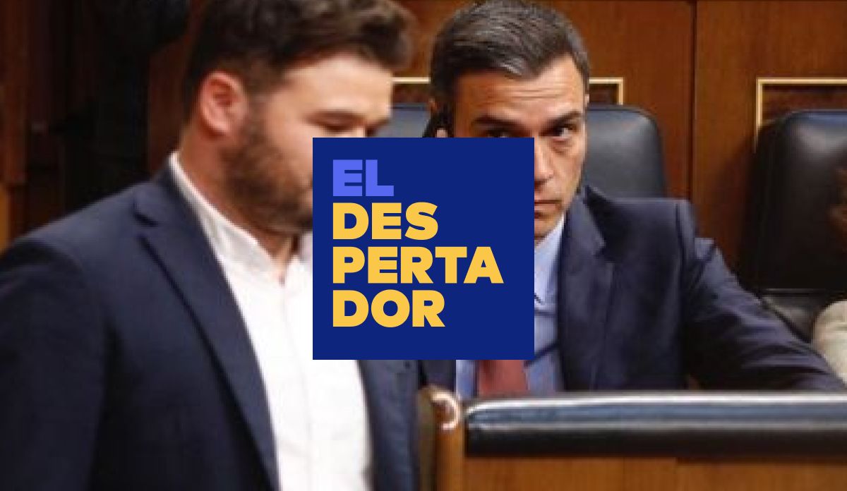 Pedro Sánchez observa Gabriel Rufián al Congrés dels Diputats