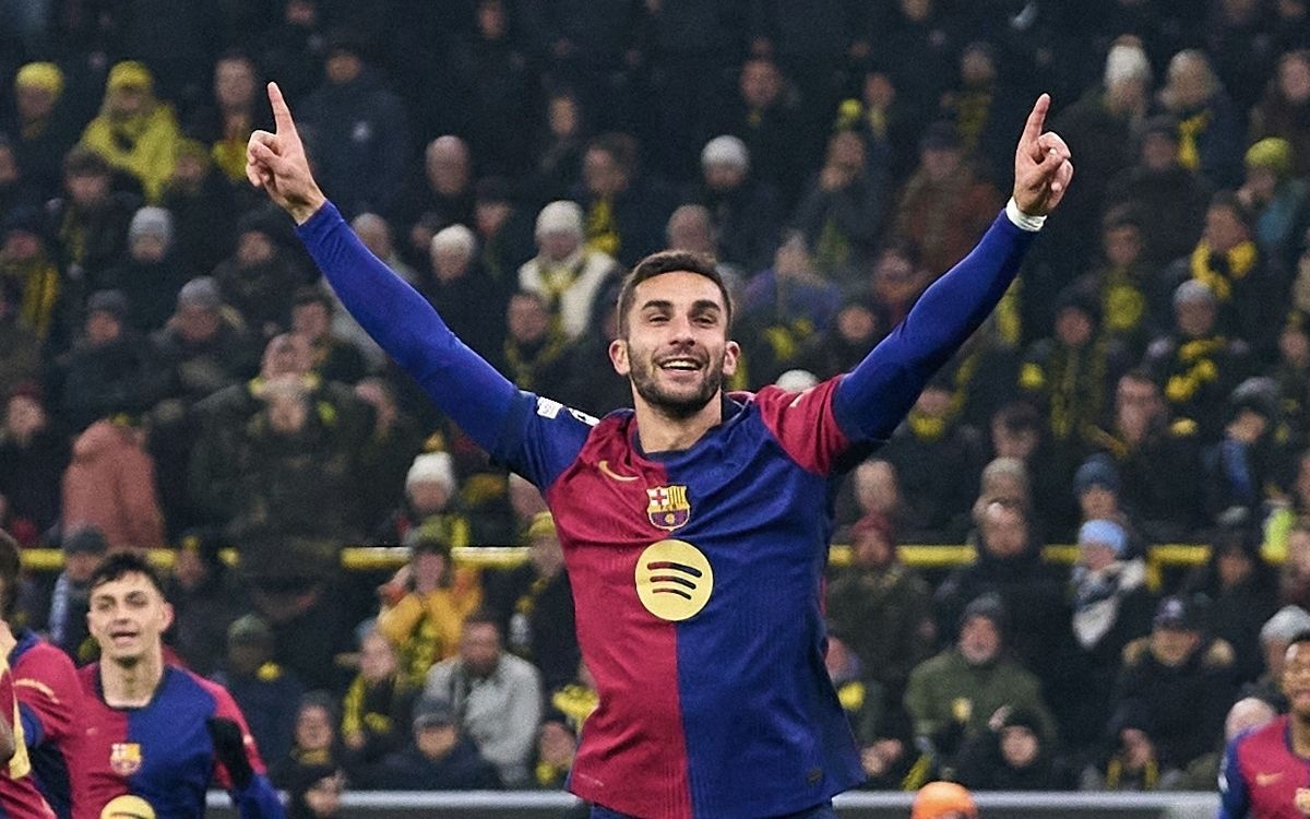 Ferran Torres ha estat l'heroi del Barça al Signal Iduna Park