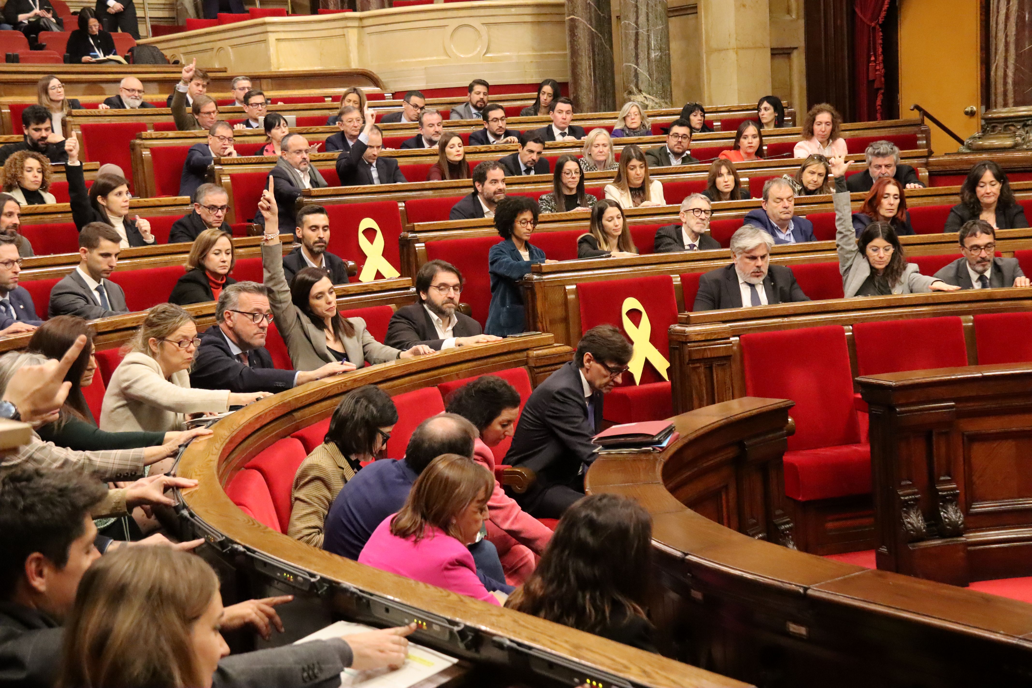 El ple del Parlament d'aquesta setmana