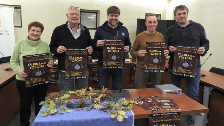 Presentació de la 17a edició de la Fira de la Tòfona de Centelles.