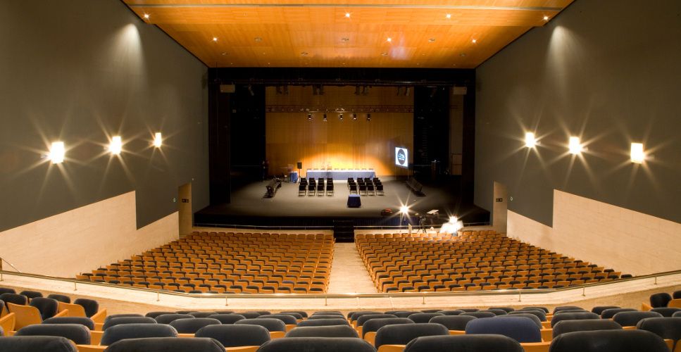 El Teatre Auditori de Sant Cugat, on s'hi farà el Concert de Nadal per a la gent gran