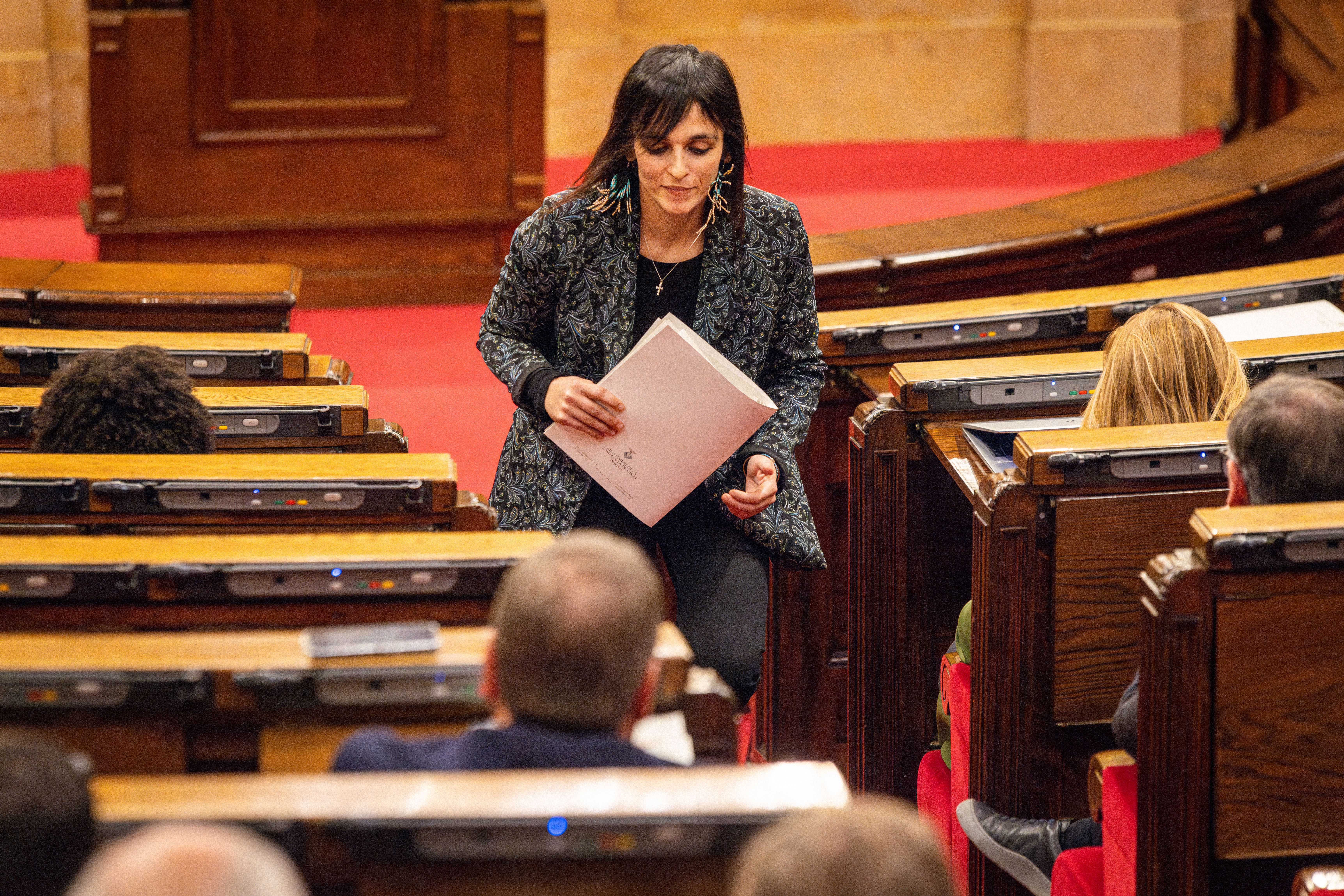 Silvia Orriols, en una imatge d'arxiu al Parlament