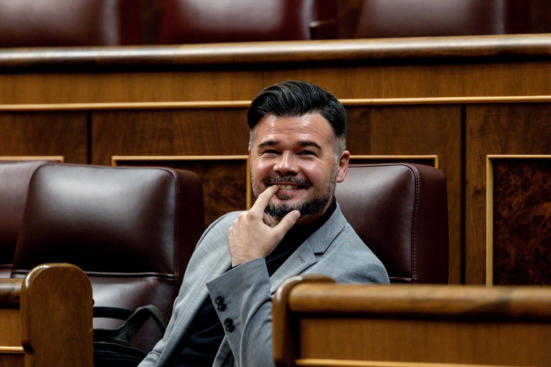 Gabriel Rufián, al Congrés dels Diputats.