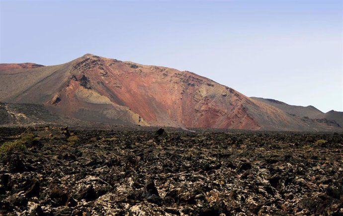 El parc nacional de Timanfaya, a l'illa de Lanzarote