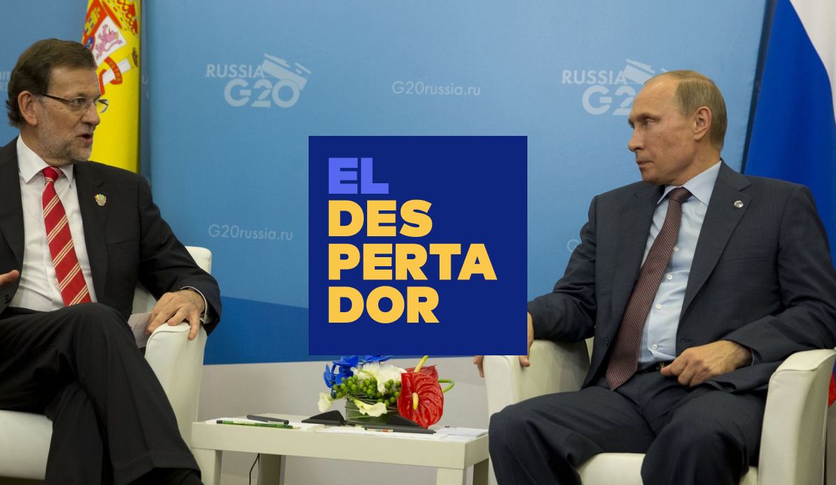 Mariano Rajoy i Vladímir Putin en una reunió bilateral a la cimera del G20 de l'any 2013 a Sant Petesburg