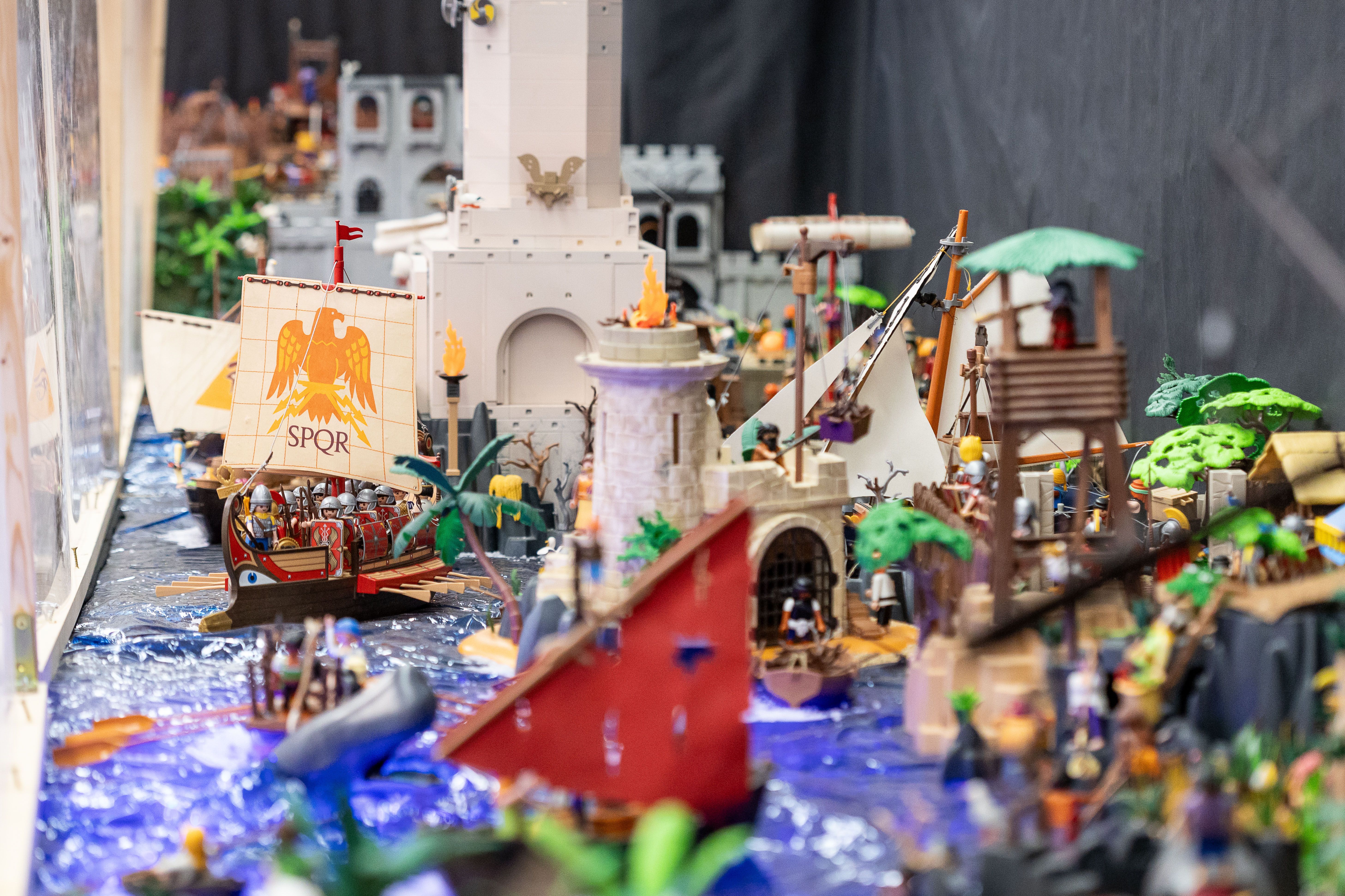 Escena del pessebre de Playmobil