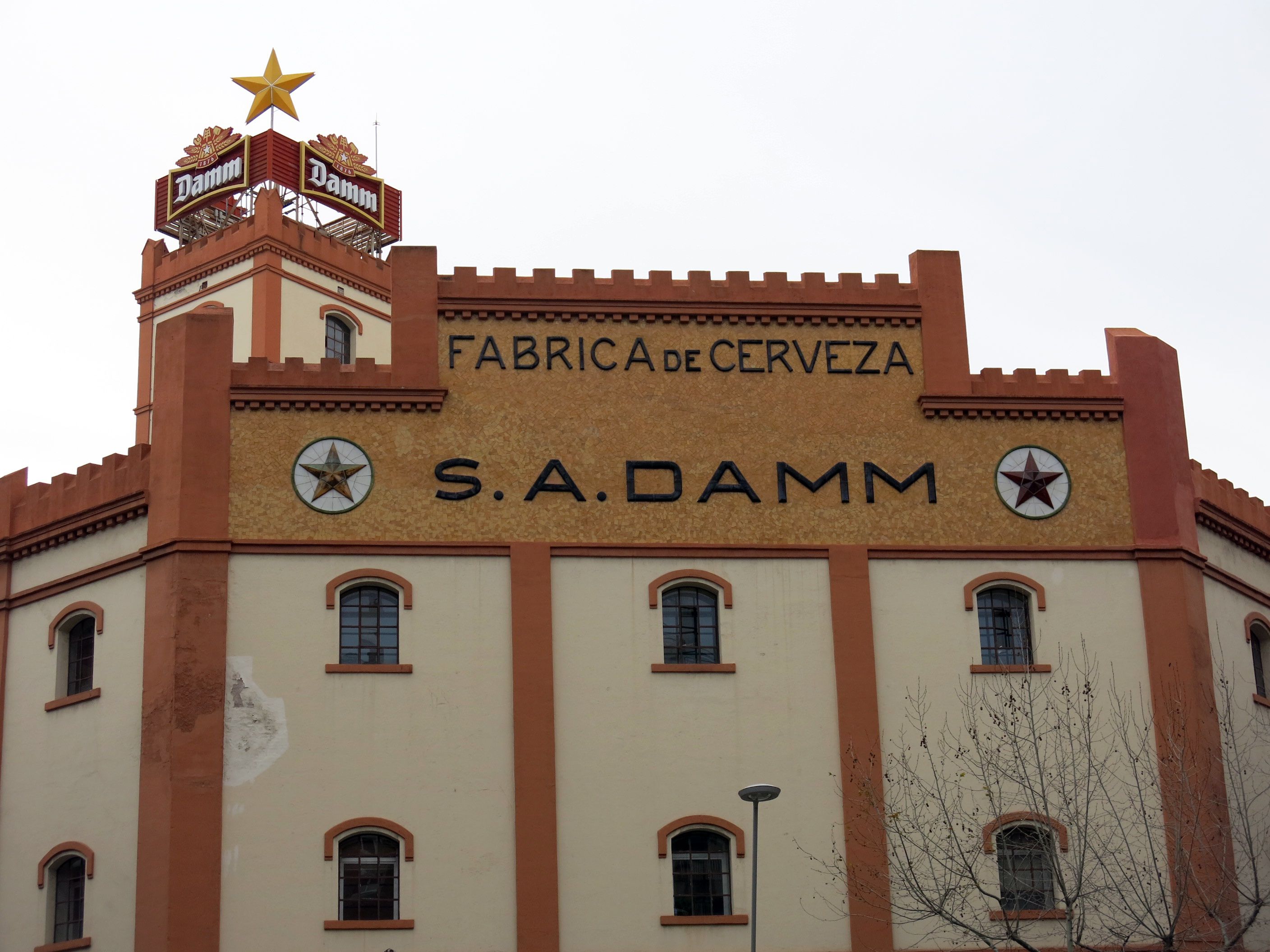 L'Antiga Fàbrica Estrella Damm, a Barcelona