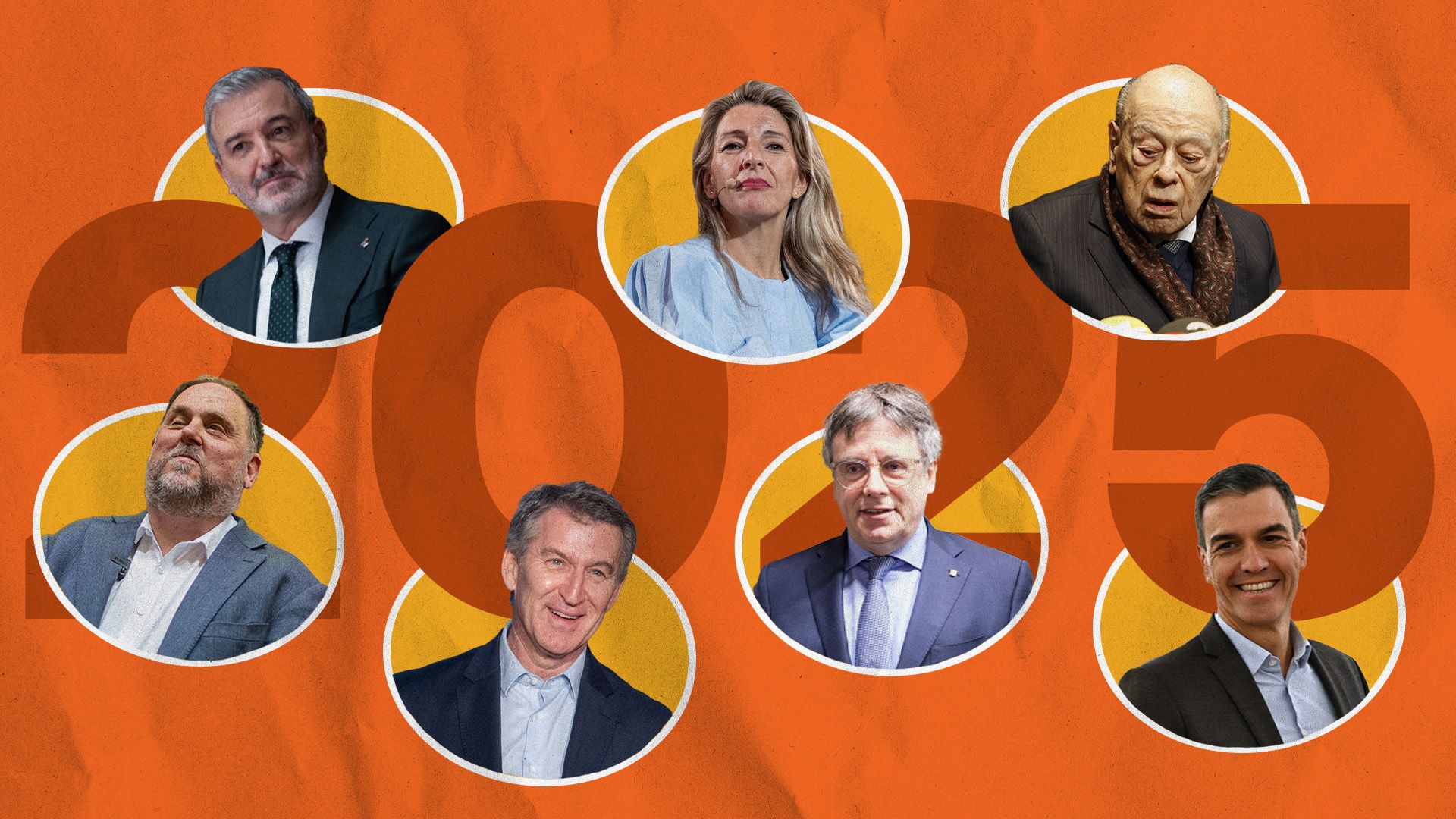 Els protagonistes del 2025 polític que ens espera.