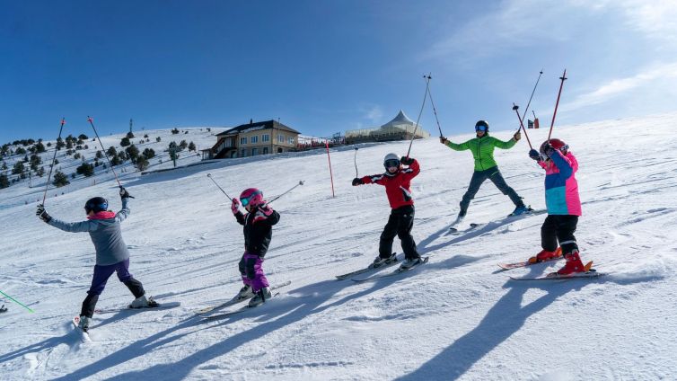 A La Molina, grans i petits hi tenen el seu lloc Foto: La Molina