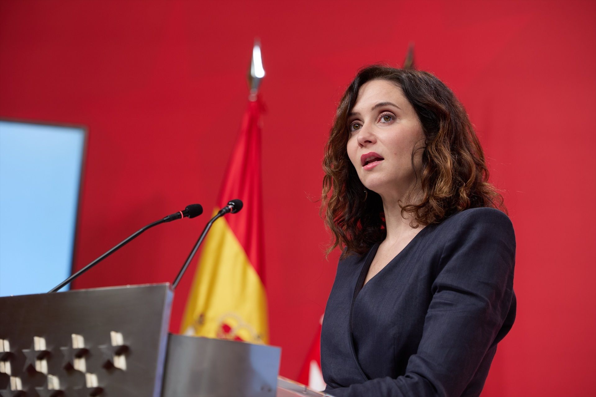 Isabel Díaz Ayuso, presidenta de Madrid, aquest 26 de desembre