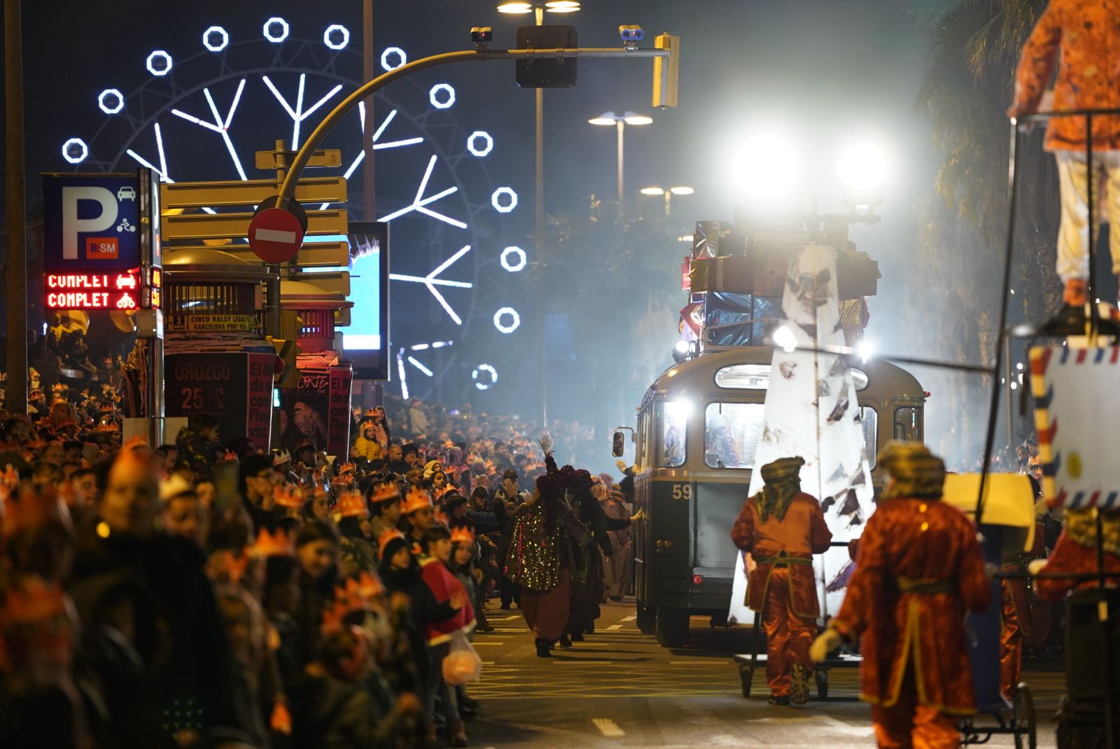 Cavalcada dels Reis d'Orient a Barcelona