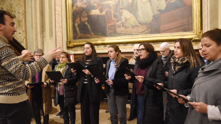 El cor de la Capella del Claustre Foto Lluís Closa 