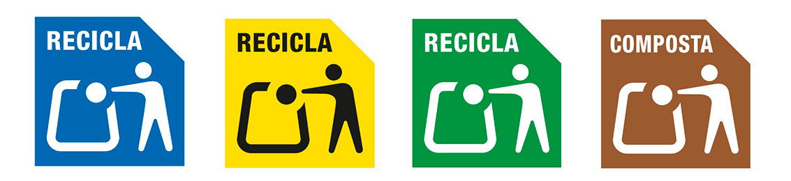 pictogrames reciclatge recollida selectiva