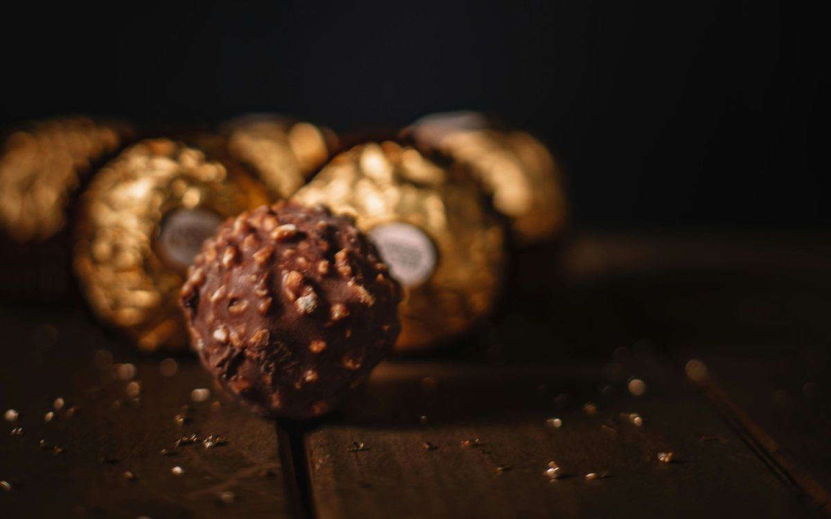 Bombons de Ferrero Rocher