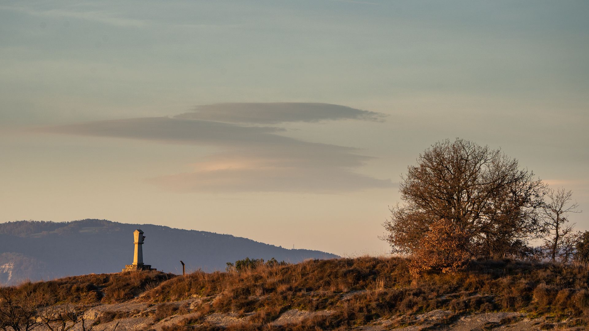 Manlleu, glaçat, en una imatge d'aquest gener