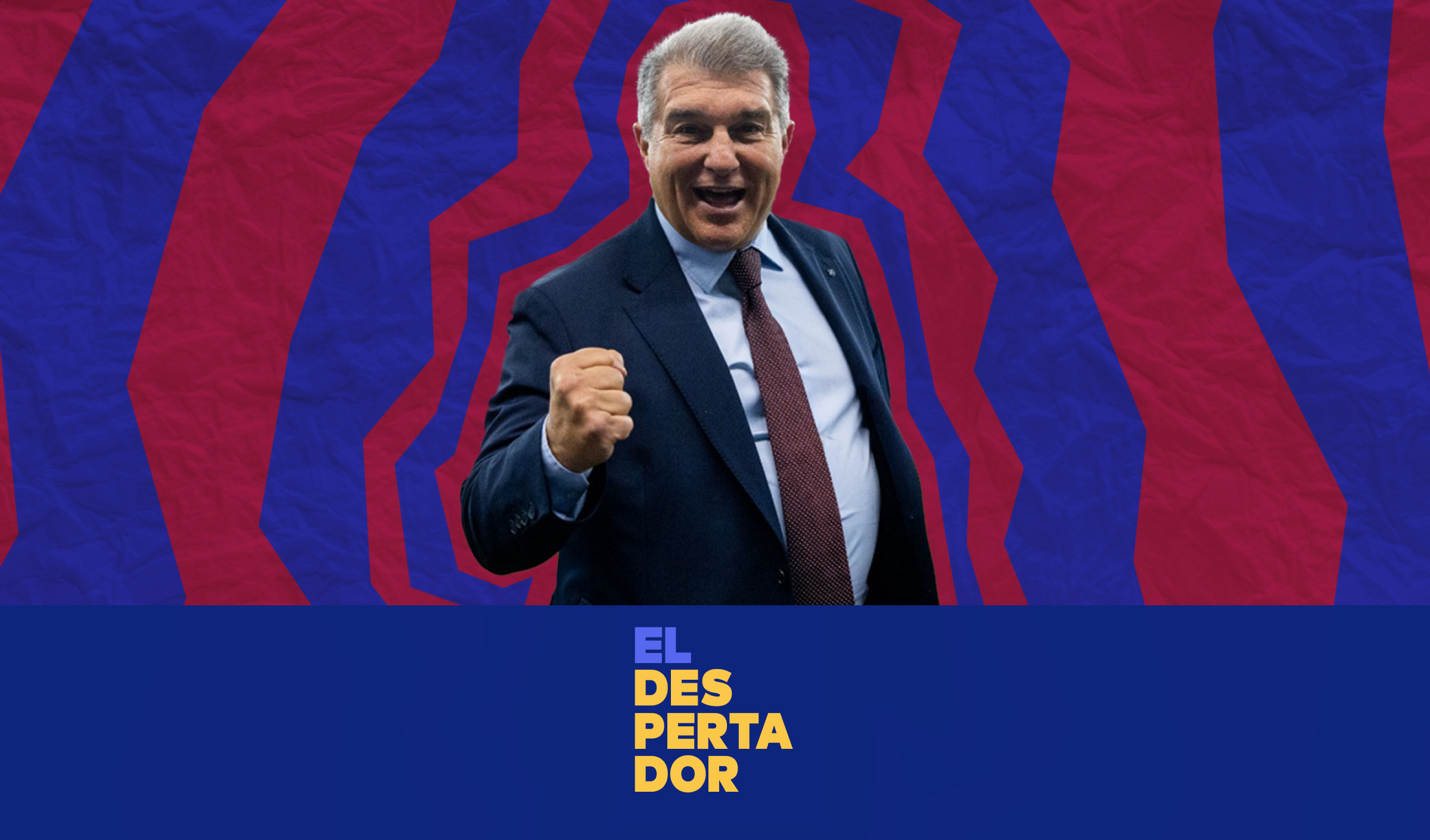 El president del Barça, Joan Laporta