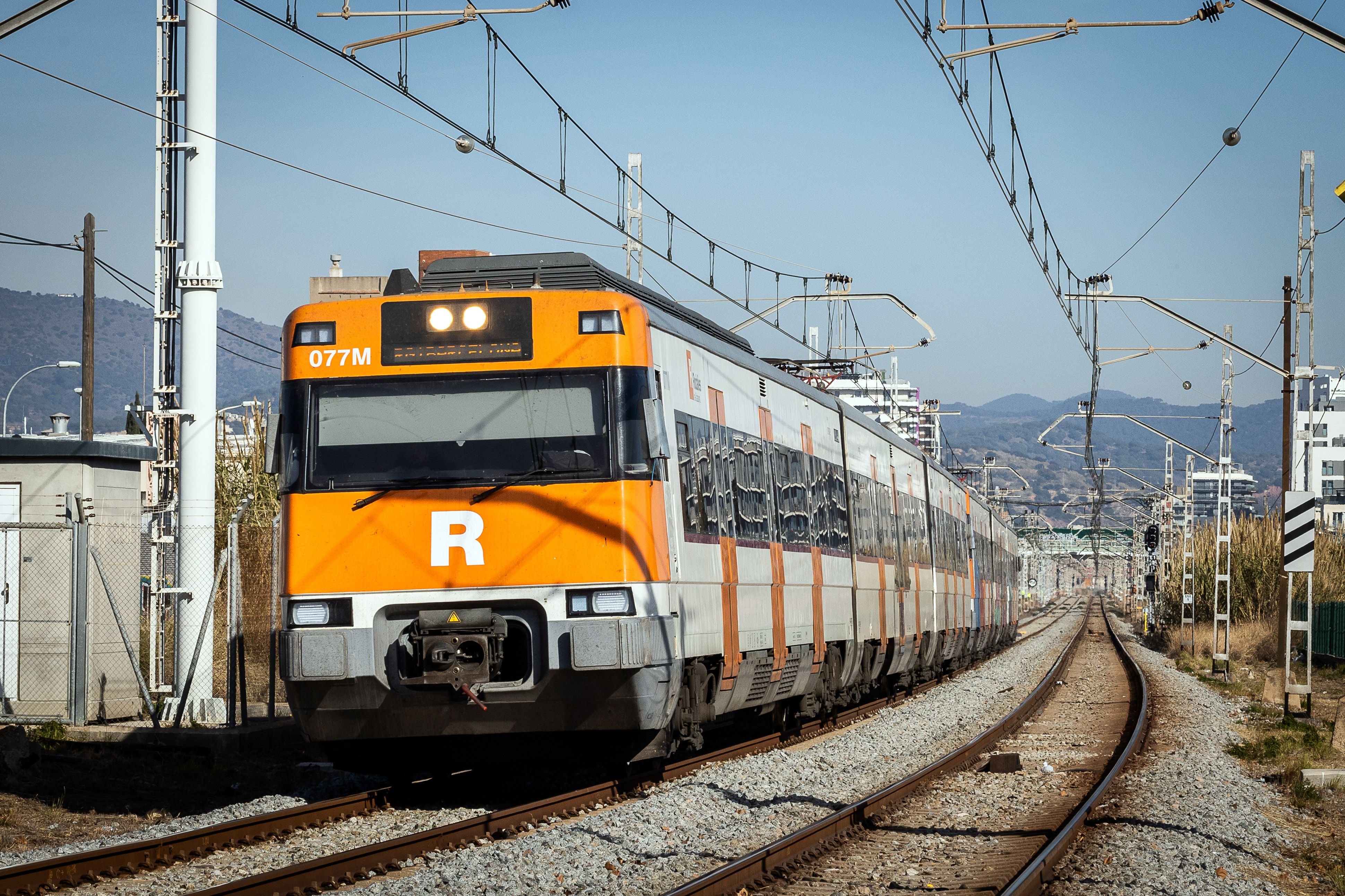 Un tren de Rodalies