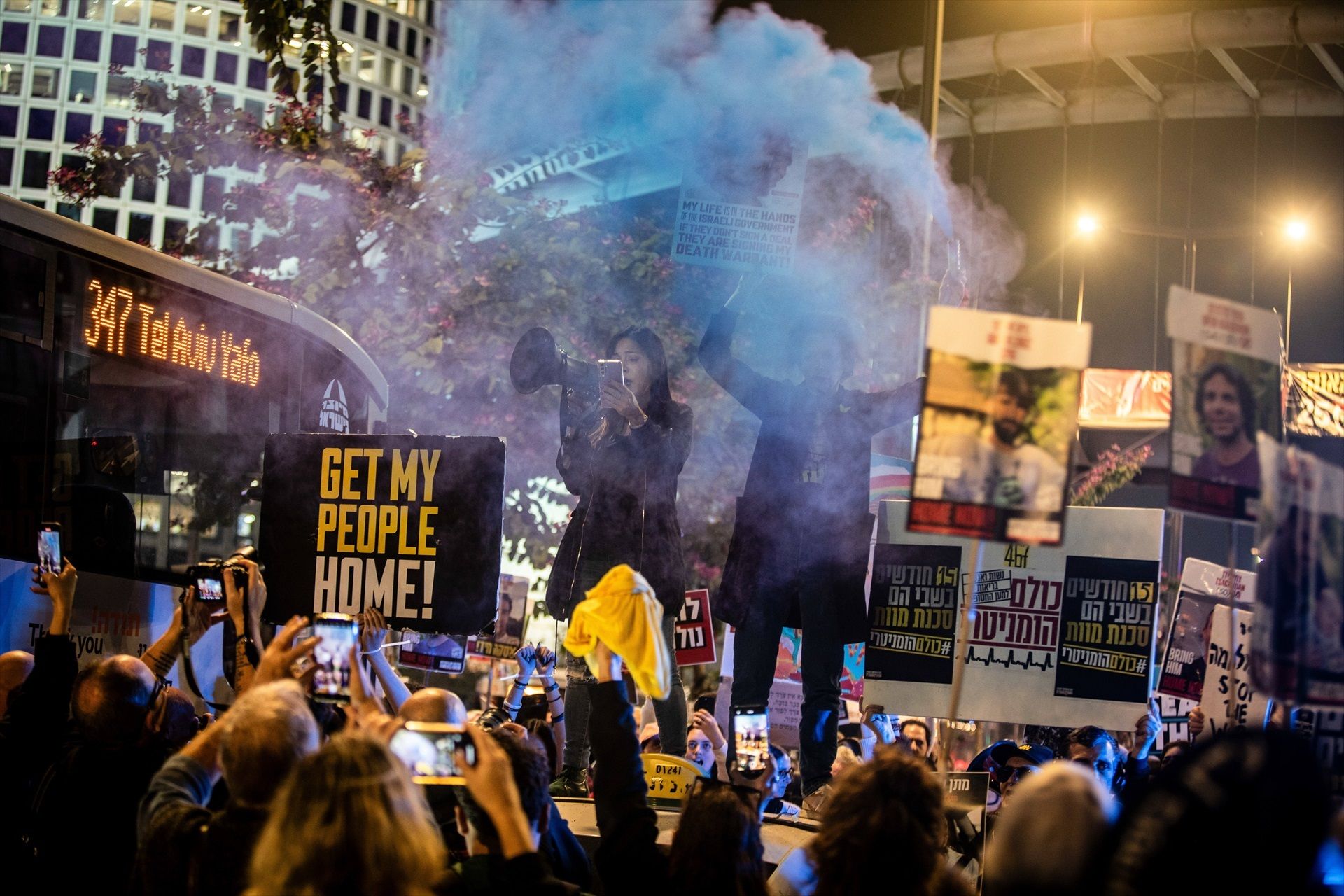 Manifestants a Israel reclamen el retorn dels ostatges