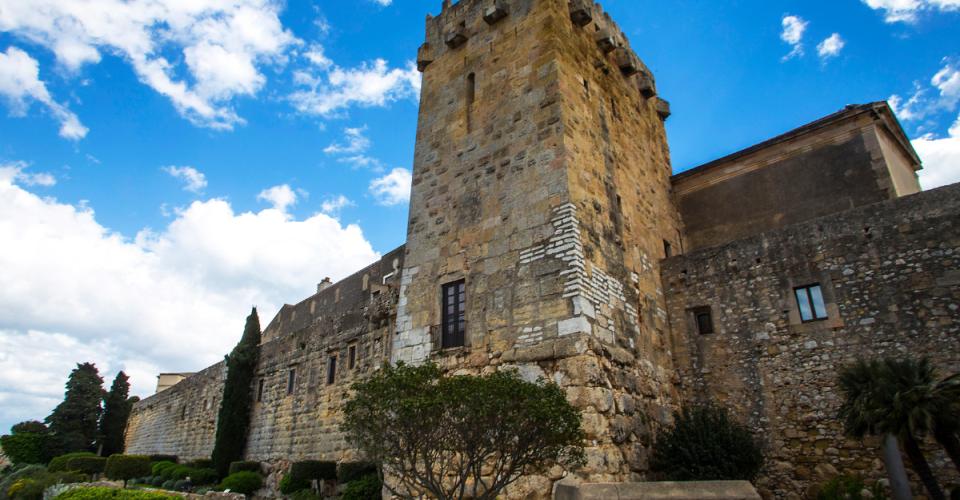 La muralla romana de Tarragona, en una imatge d'arxiu