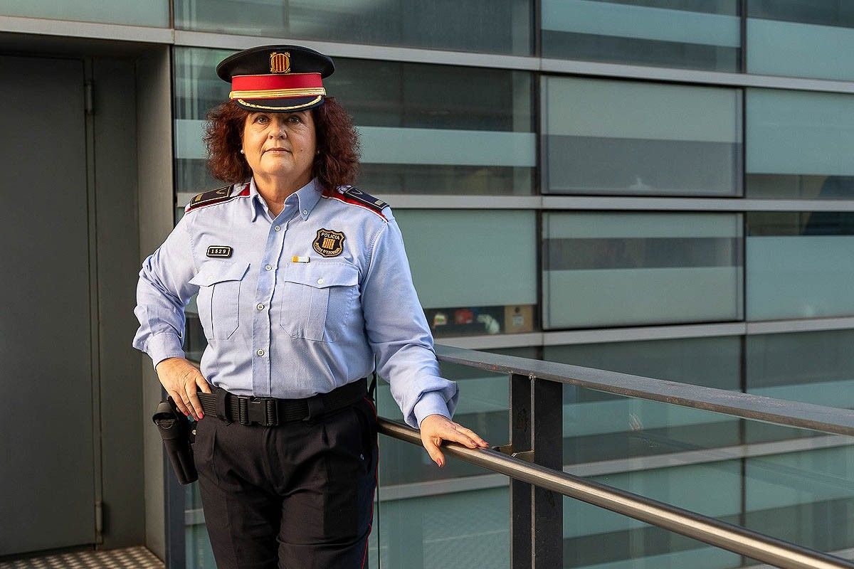 La inspectora i responsable de la unitat d'Igualtat i Equitat dels Mossos d'Esquadra, Rosa Gubianes