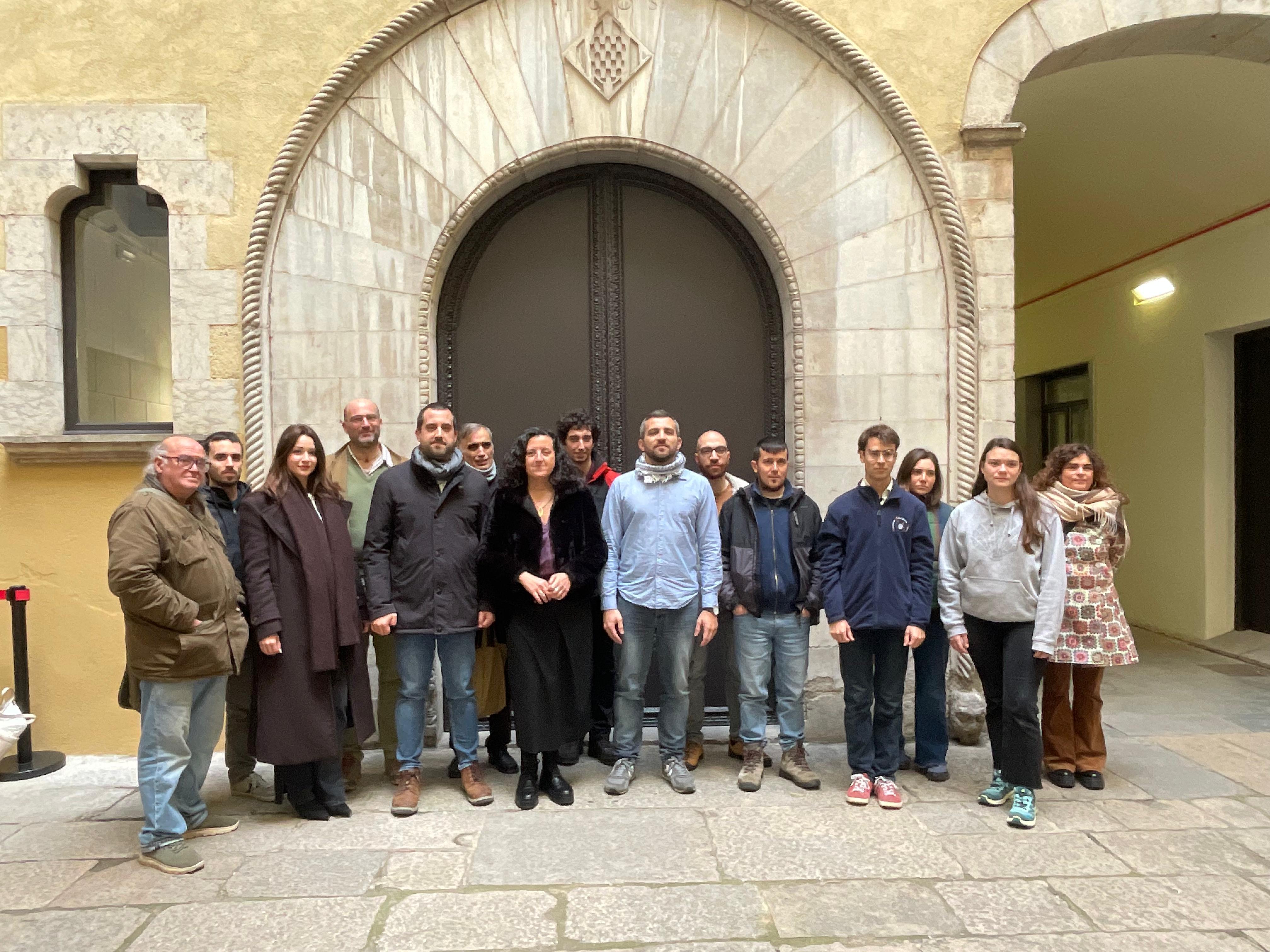 Presentació de l'acord per tirar endavant pressupostos de carboni a l'Ajuntament de Girona