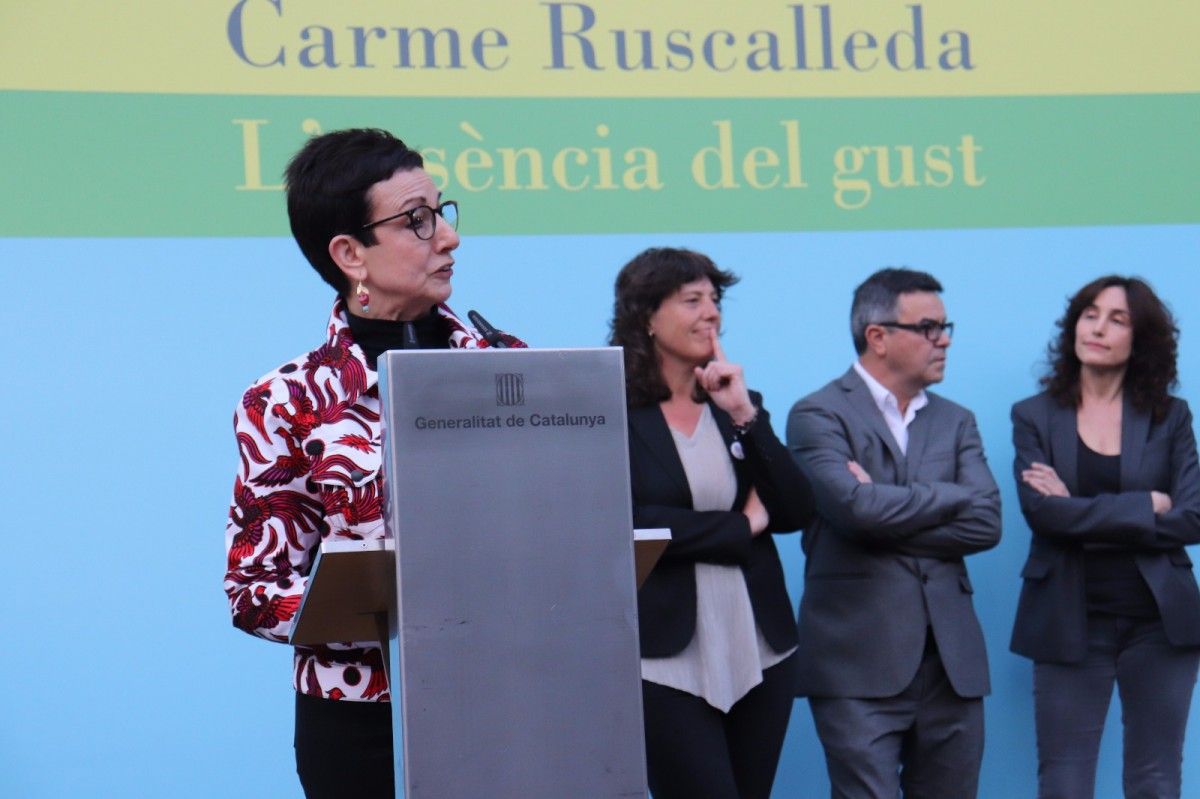 Inauguració de l'exposició sobre Carme Ruscalleda