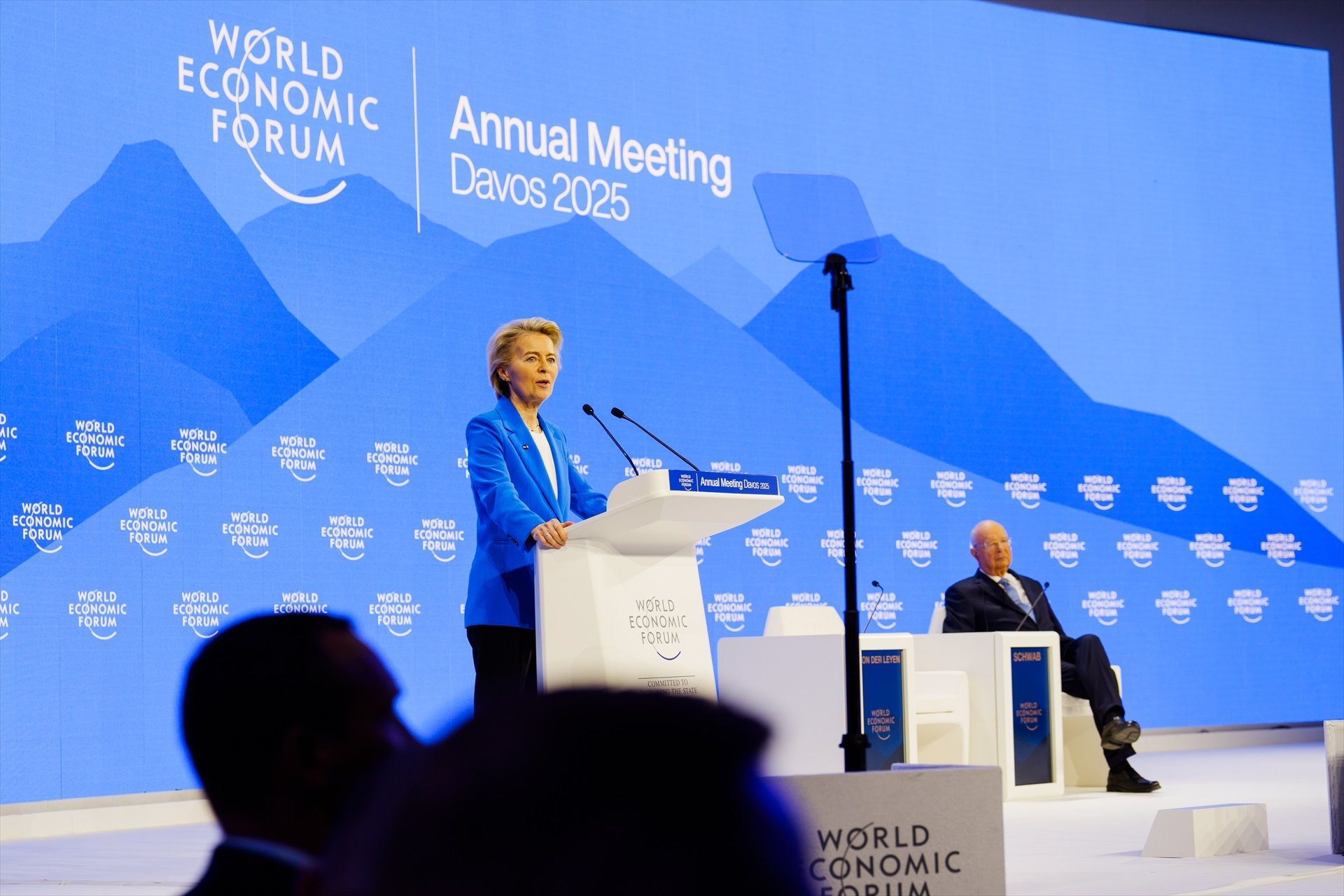 Úrsula von der Leyen, aquest dimarts a Davos