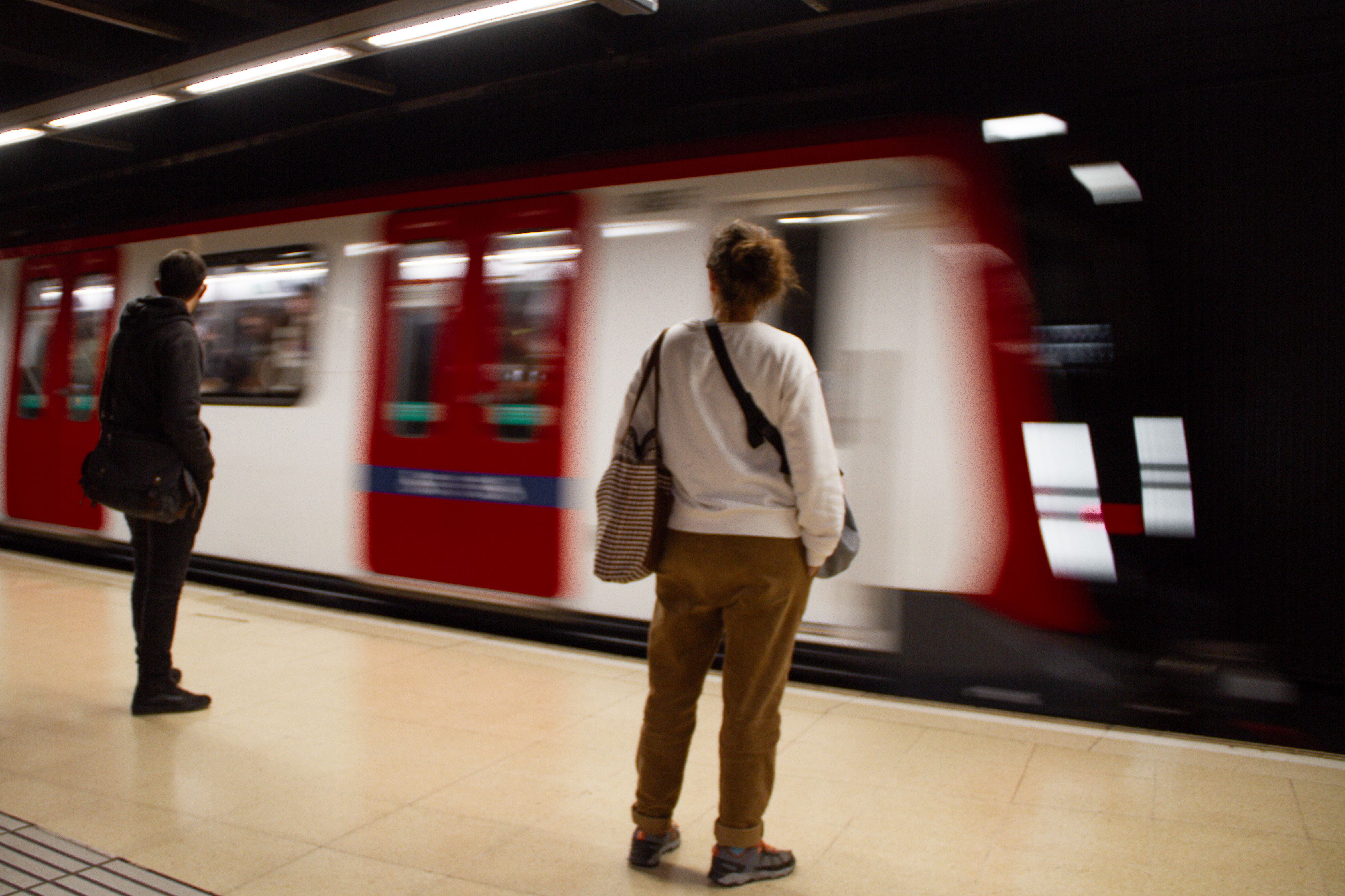 El metro de Barcelona, en una imatge d'arxiu