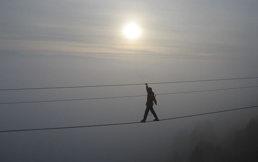 La via ferrada de Baumes Corcades, a Centelles