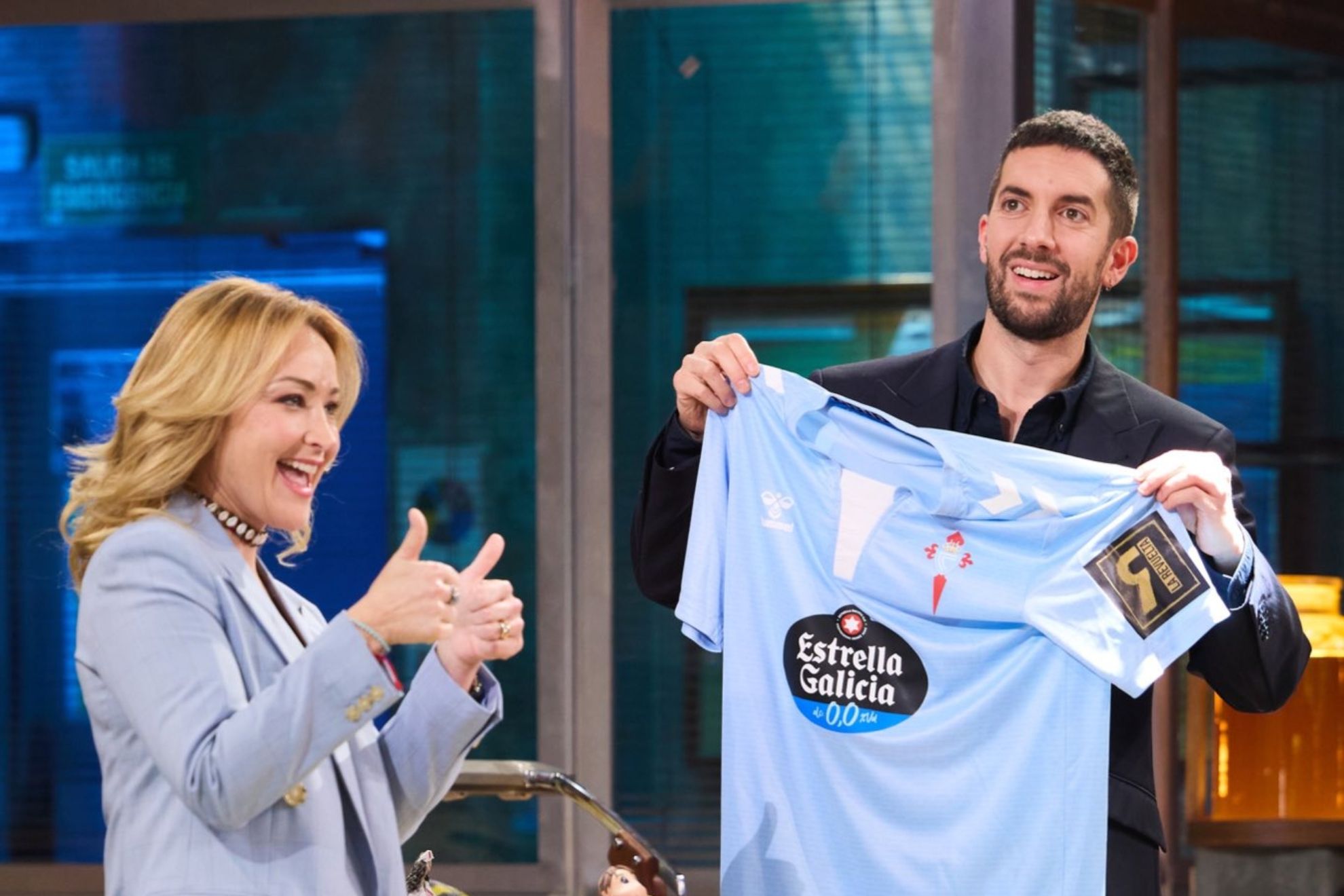 La presidenta del Celta, Marián Mouriño, visita 'La Revuelta'