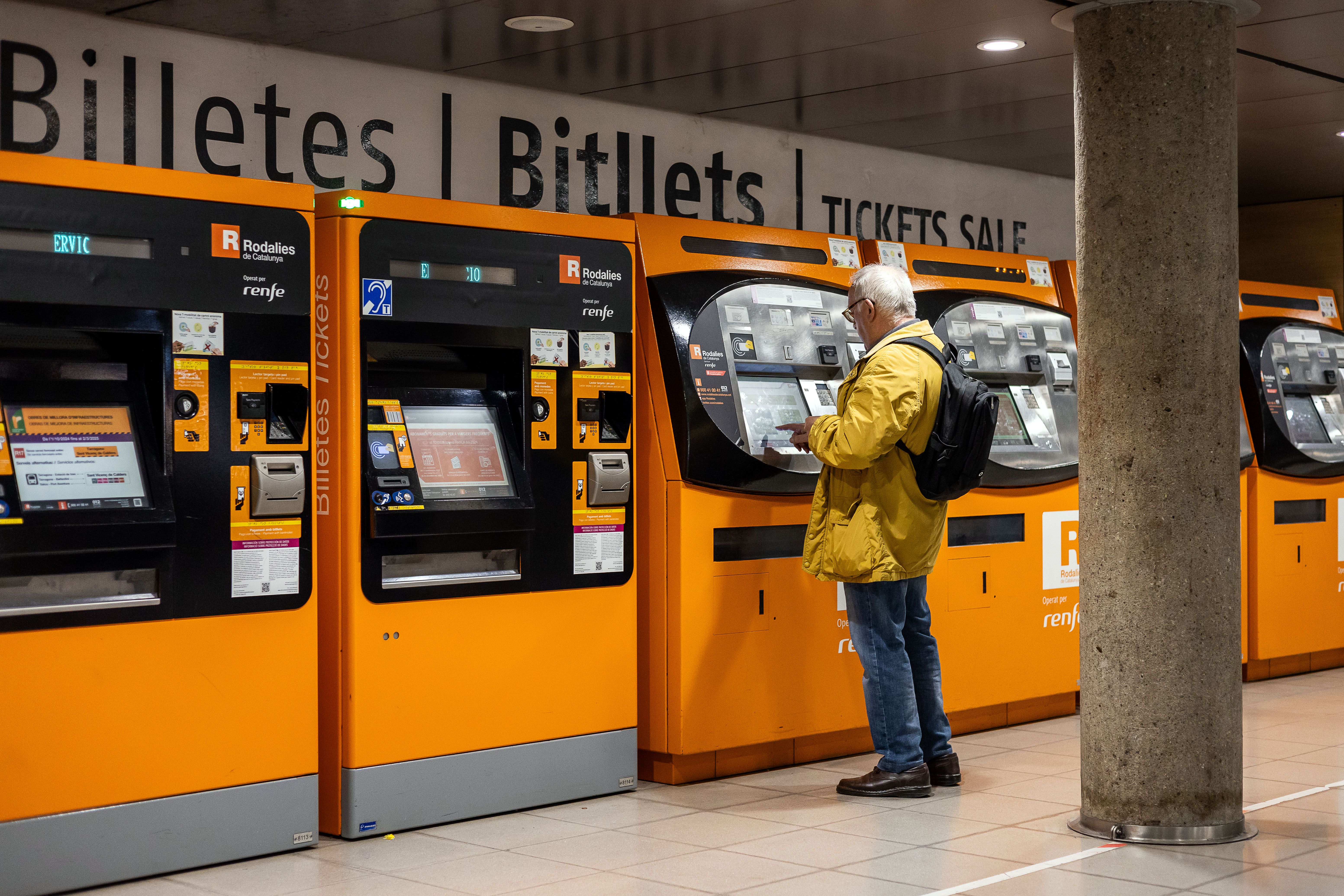 Màquines de venda de bitllets de l'ATM