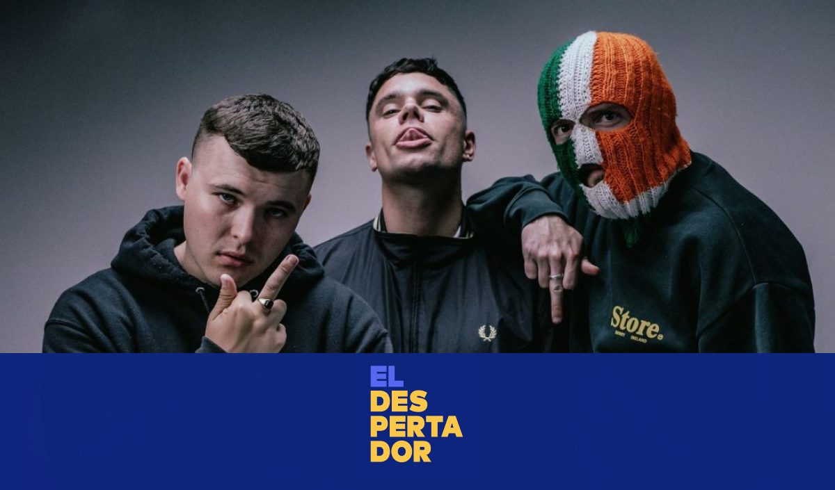 El grup de rap nordirlandès i en gaèlic Kneecap