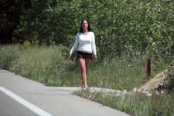 Prostitutes a carreteres de les comarques gironines.