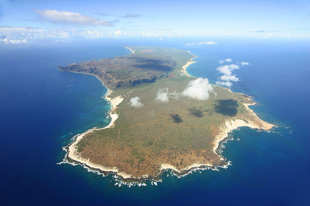 L'illa de Niihau, a l'arxipèlag de les Hawaii