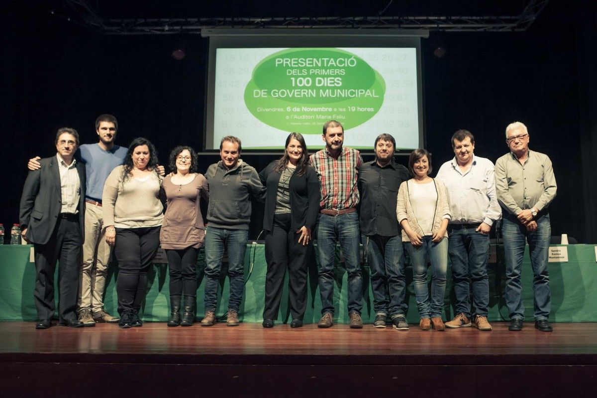 Imatge de l'equip de govern de Barberà del Vallès