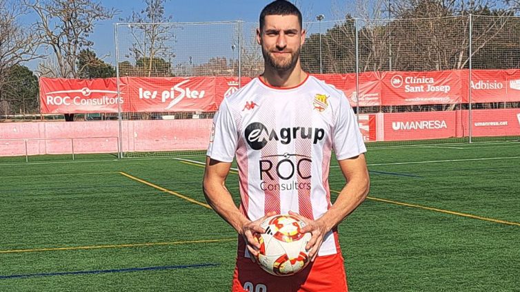 Isma Fagir arriba a Manresa per revertir la falta de punteria de cara a gol. Foto: Pere Fontanals