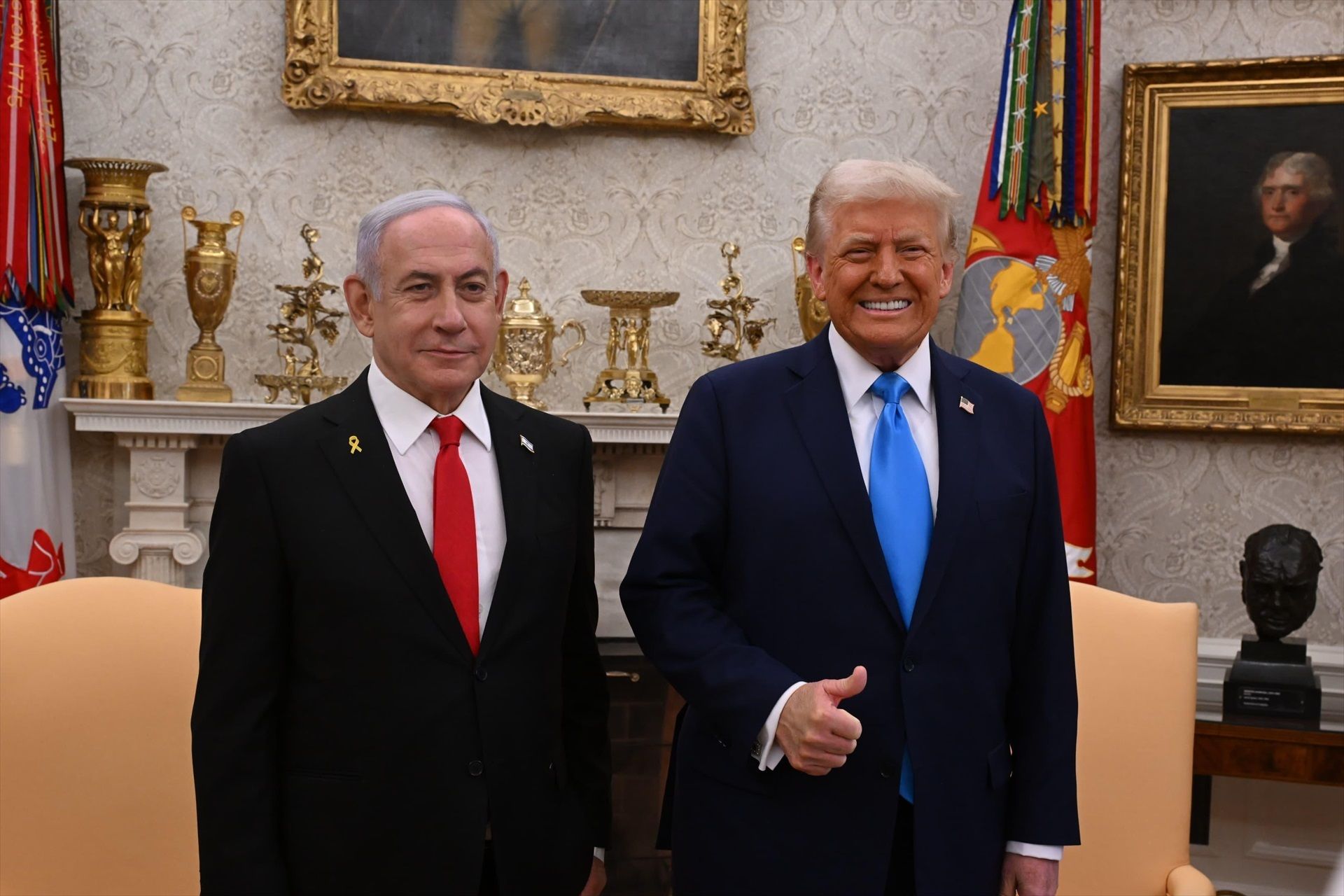 Benjamin Netanyahu i Donald Trump, aquesta setmana.