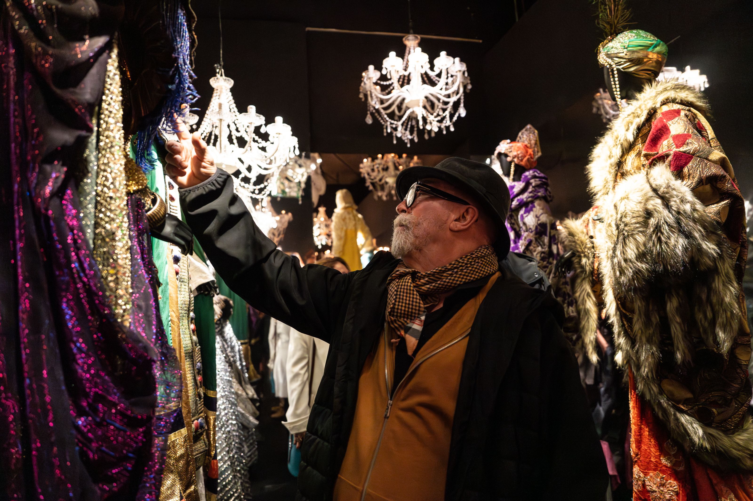 Inauguració de l'exposició 'La Cubana. 45 anys jugant a fer teatre' a Barcelona