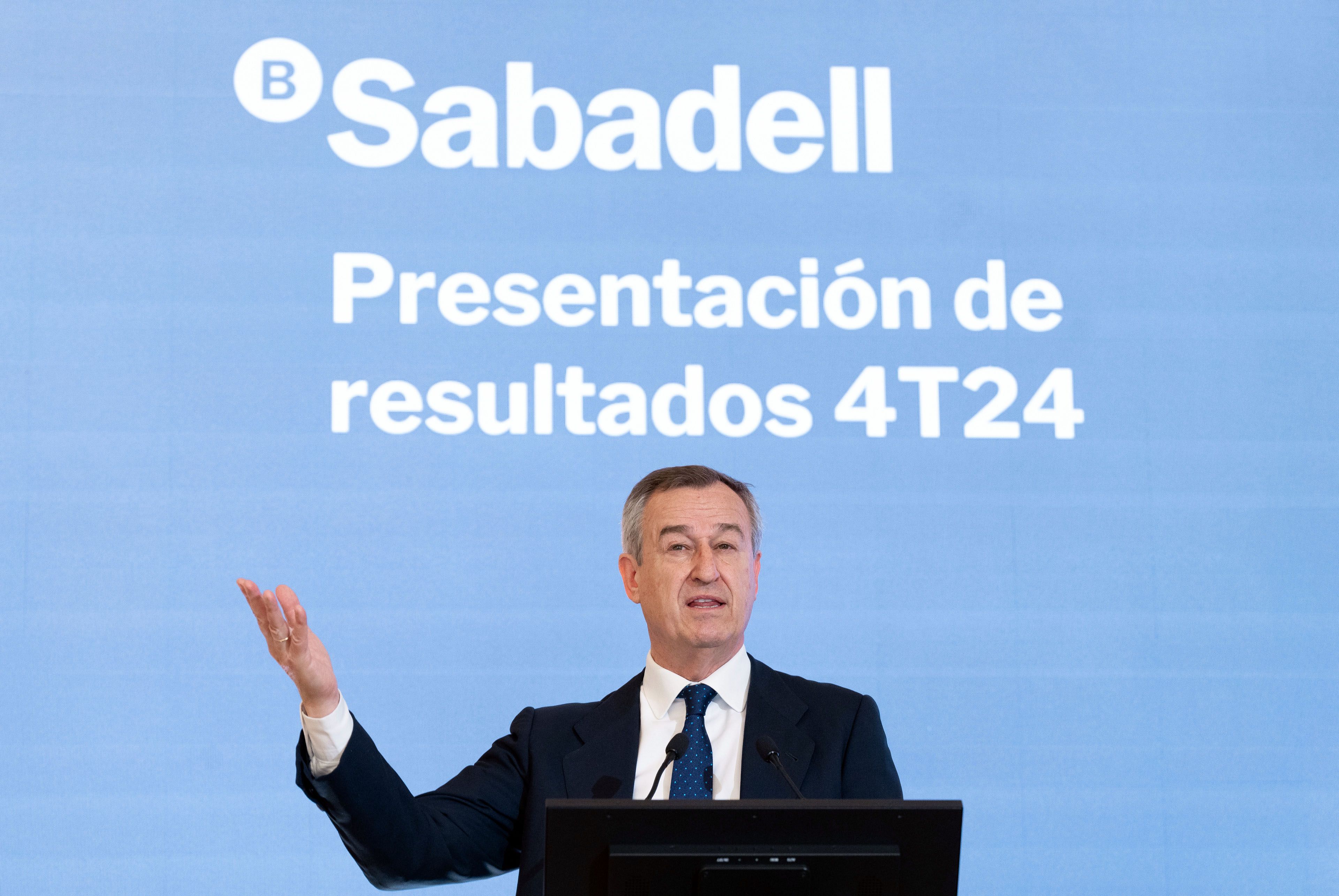 El conseller delegat del Sabadell, César González-Bueno, en una imatge d'arxiu