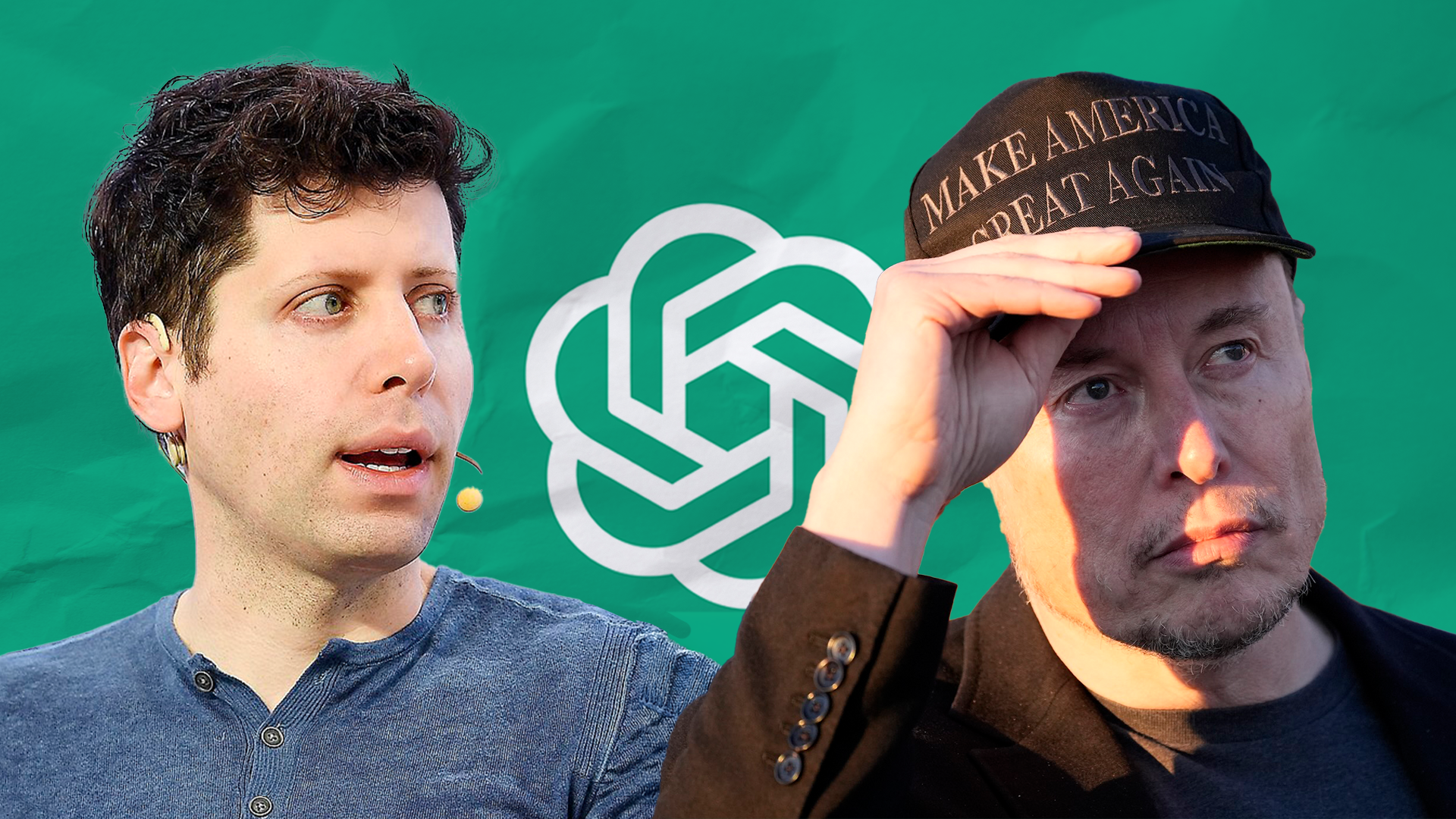 Sam Altman i Elon Musk, en dues imatges d'arxiu.