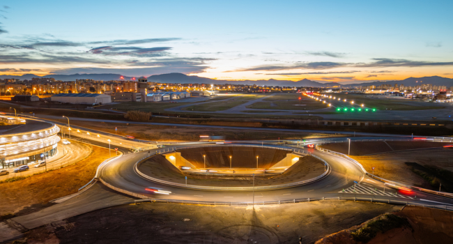 Una imatge del Portal Sud, la nova gran infraestructura de Sabadell.