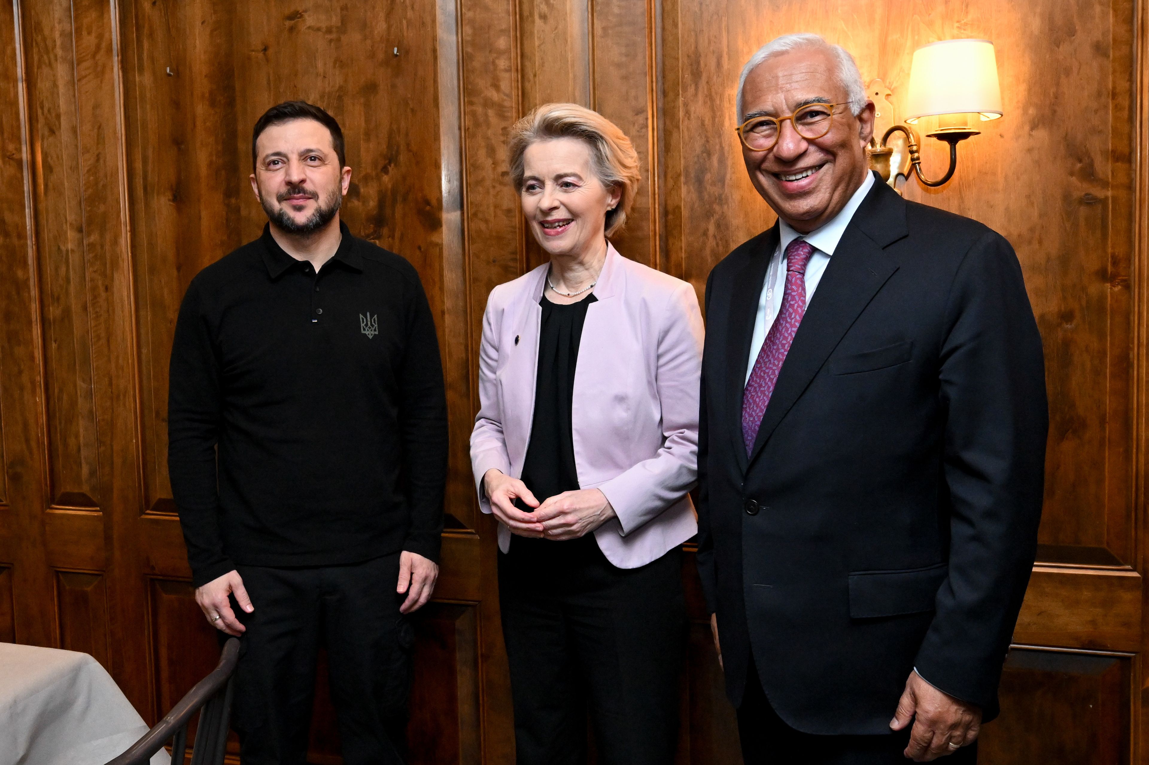 Zelenski es reuneix amb Von der Leyen i Costa a la Cimera de Seguretat de l'OTAN a Múnic