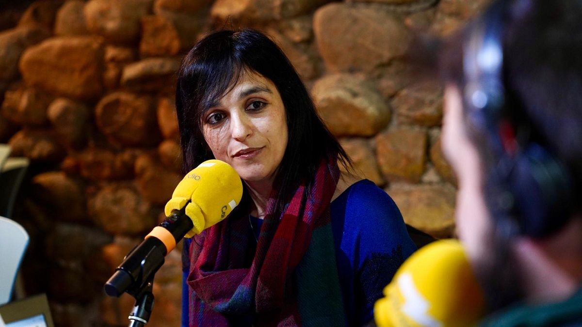 Sílvia Orriols, en l'entrevista a Catalunya Ràdio