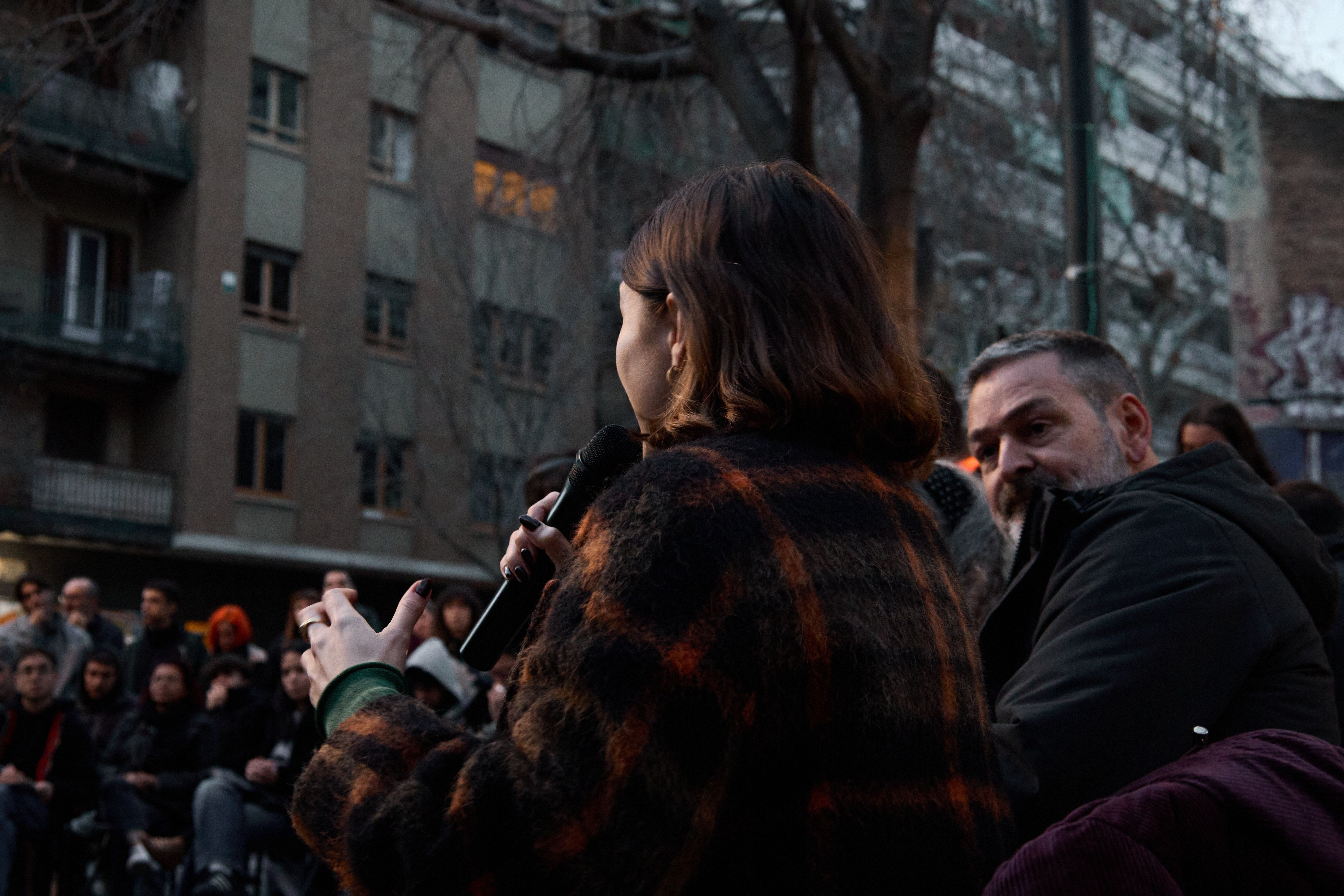 Carme Arcarazo i Josep Torrent, del Sindicat de Llogateres