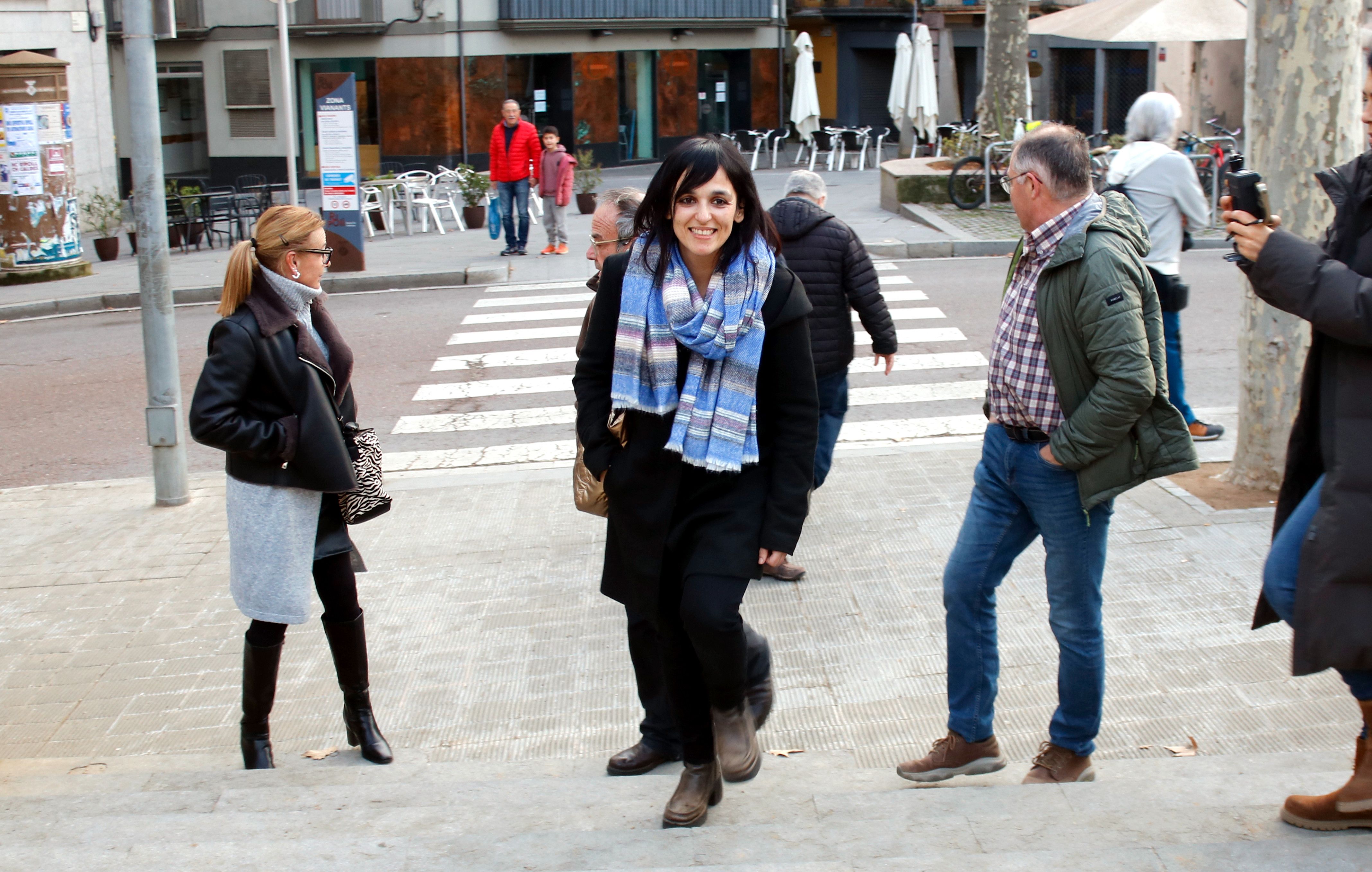 Sílvia Orriols, aquest dimarts a Ripoll. 