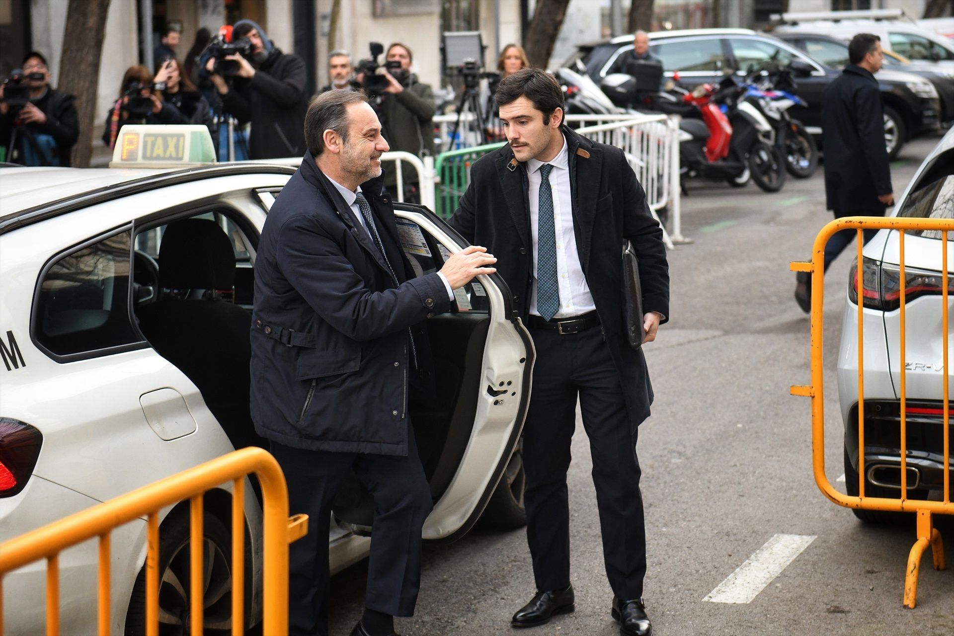 L'exministre José Luis Ábalos, aquest dijous abans d'entrar al Tribunal Suprem.