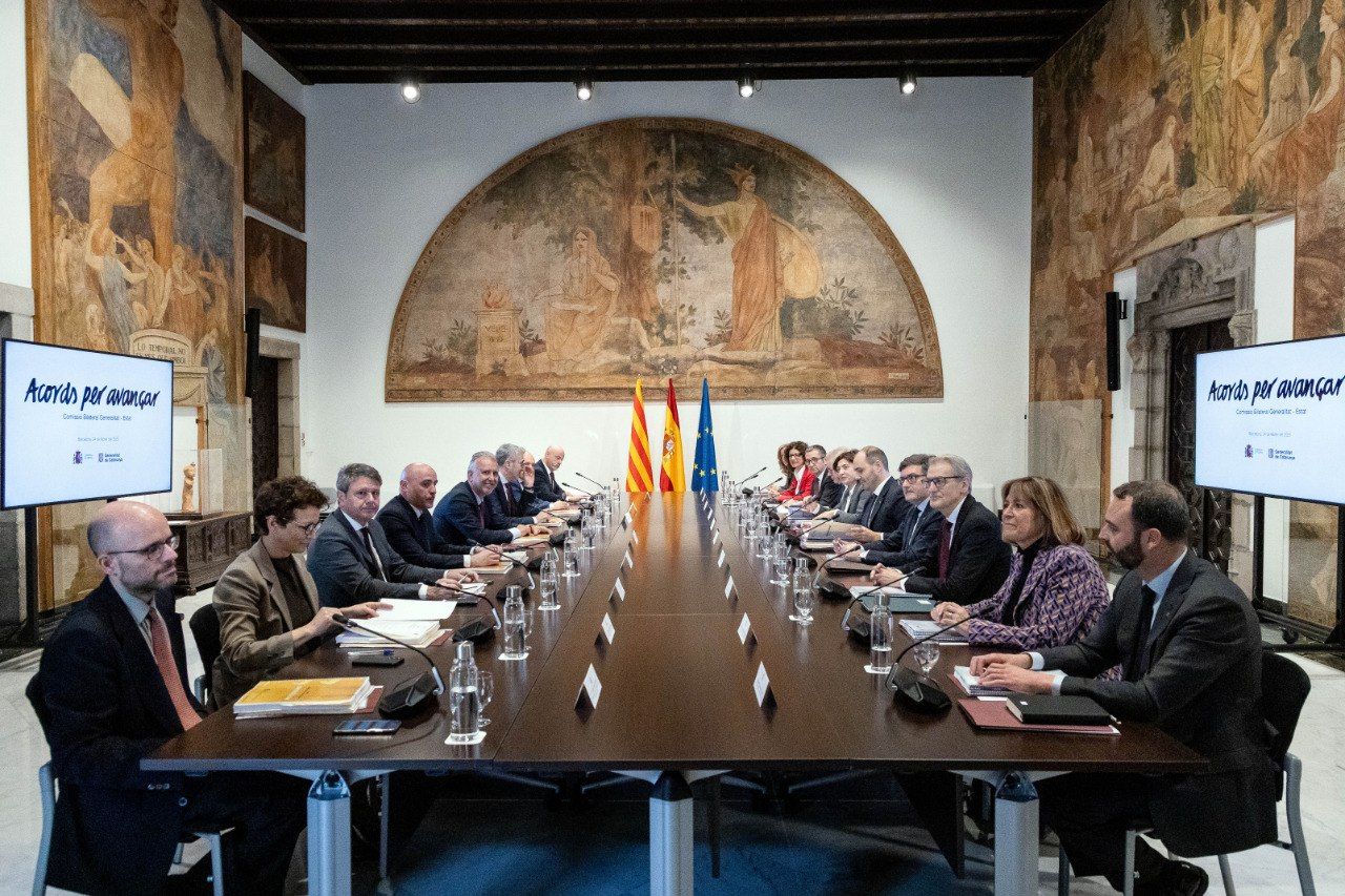 La reunió bilateral Generalitat-Estat d'aquest dilluns a Palau