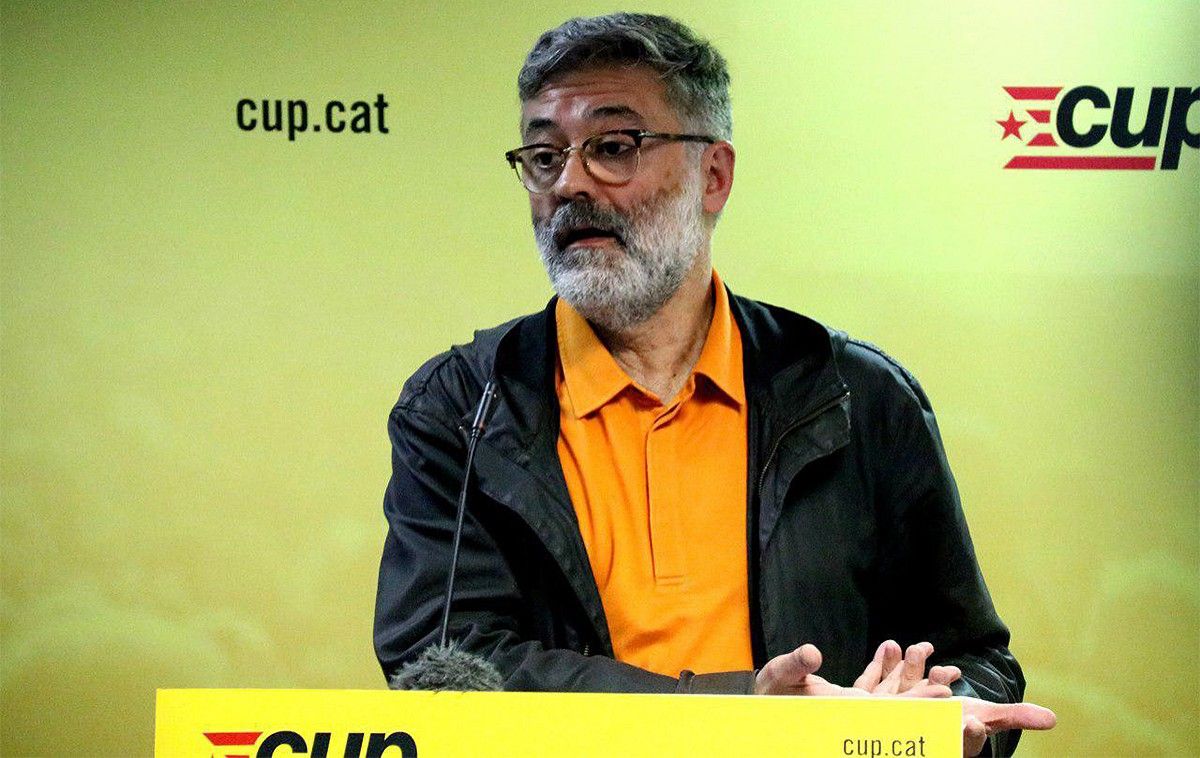 Carles Riera, diputat de la CUP