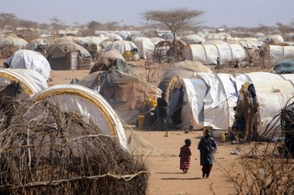 Imatge d'un dels camps del conjunt de camps de refugiats de Dadaab, a Kenya, a prop de la frontera de Somàlia.